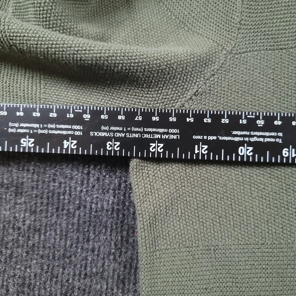 Adventuridge Men's Base‎ Layer Top Green Size L Thermal Knit Shirt
